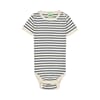 Baby SS Body ecru/dark navy - Fub