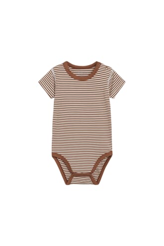 Bue Bambusbody SS striper - Hust & Claire