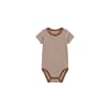 Bue Bambusbody SS striper - Hust & Claire
