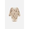 Baloo Body ull/bambus skogsdyr wheat mel - Hust & Claire