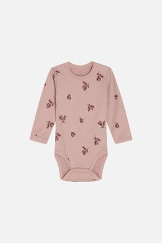 Baloo Body ull/bambus kvister rose - Hust & Claire