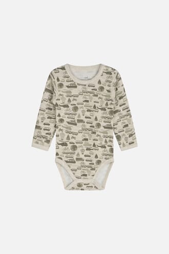 Baloo Body ull/bambus kjøretøy wheat - Hust & Claire