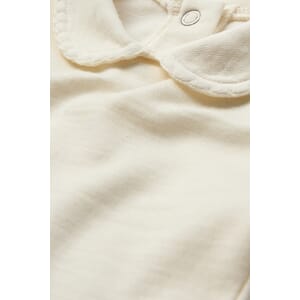 Beate kragebody ull/bambus ivory - Hust & Claire