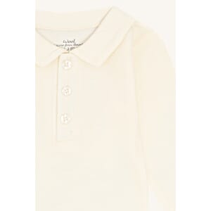 Baldur kragebody ull/bambus ivory - Hust & Claire