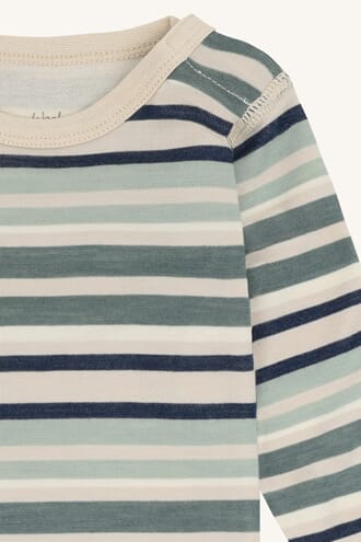 Baloo body ull/bambus Stripes  - Hust & Claire