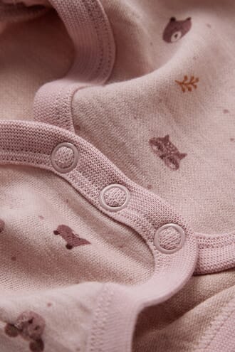 Baloo omslag ull/bambus Forest rose - Hust & Claire