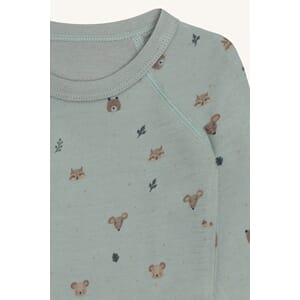 Baloo omslag ull/bambus Forest green - Hust & Claire
