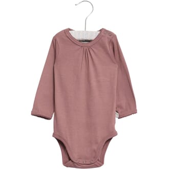 Body Frills LS dusty rouge - Wheat