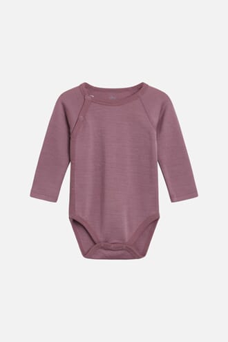 Bia Body omslag ull mauve - Hust & Claire