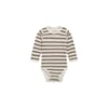 Baloo Body ull/bambus striper wheat  - Hust & Claire