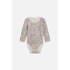 Badia Body ull/bambus blomster wheat - Hust & Claire