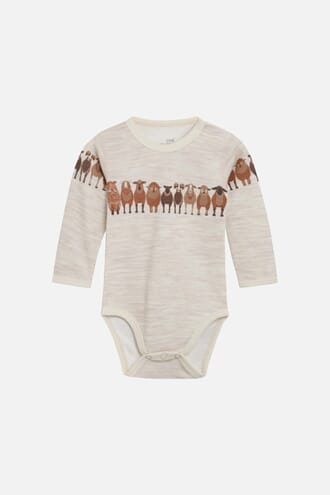 Baloo Body ull/bambus sauerekke wheat  - Hust & Claire