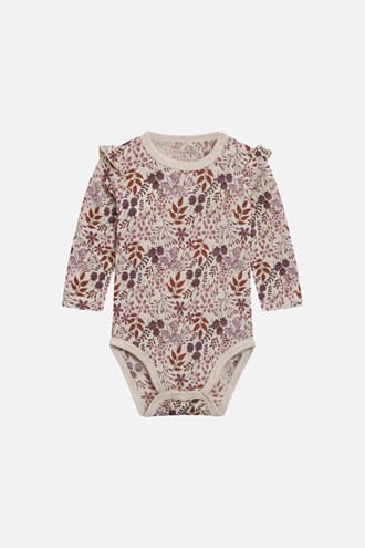 Bibi Body ull/silke blomster wheat - Hust & Claire