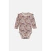 Bibi Body ull/silke blomster wheat - Hust & Claire
