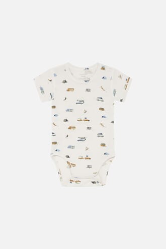 Bue Bambusbody white sand - Hust & Claire