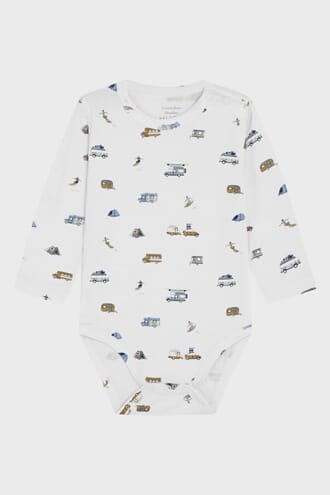 Buller Bambusbody white sand - Hust & Claire