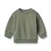 Sweatshirt L/S Willi dusty green - Wheat