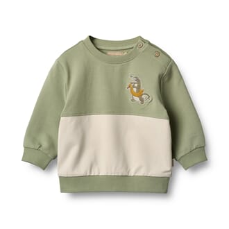 Sweatshirt Carly green tea - Wheat
