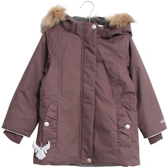 Jacket Elice eggplant - Wheat