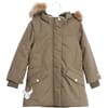 Parka Elizabeth army Leaf - Wheat