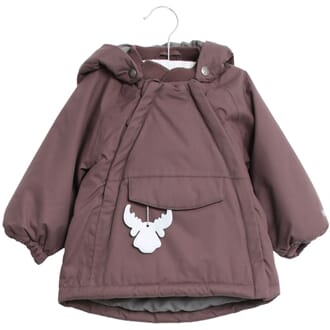 Jacket Sascha eggplant - Wheat
