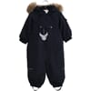 Snowsuit Nickie navy - Wheat