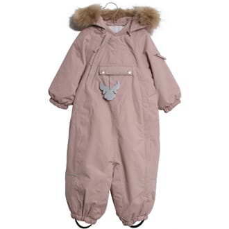 Snowsuit Nickie rose powder - Wheat