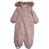 Snowsuit Nickie rose powder - Wheat