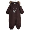 Snowsuit Nickie eggplant - Wheat