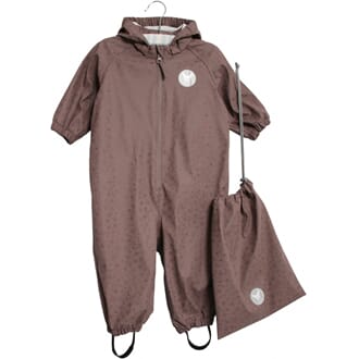 Rainsuit Mika dusty rouge - Wheat