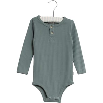 Body Placket LS Edgeband petroleum - Wheat