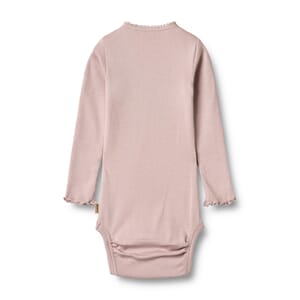 Rib Body L/S Lotta soft lilac - Wheat