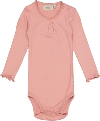 Body Rib Lace LS rosie - Wheat