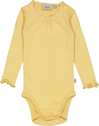 Body Rib Lace LS sahara sun - Wheat