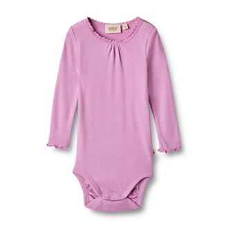 Rib Body L/S Lotta iris - Wheat
