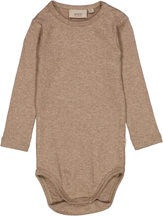 Body Rib khaki melange - Wheat
