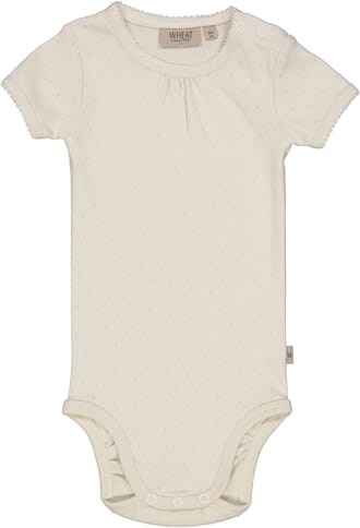 Body Frills SS eggshell - Wheat