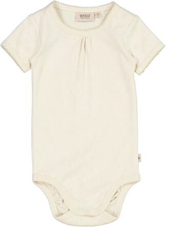 Body Frills SS eggshell - Wheat