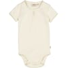 Body Frills SS eggshell - Wheat