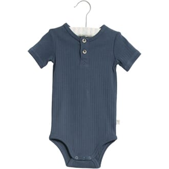 Body Placket SS indigo - Wheat