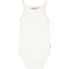Body Sleeveless Frill ivory - Wheat