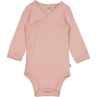 Body Wraparound LS misty rose - Wheat