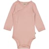 Body Wraparound LS misty rose - Wheat