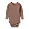 Body L/S Regitze toffee brown - Wheat