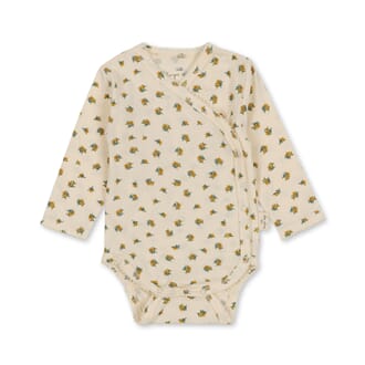 Basic Newborn Body peonia limone - Konges Sløjd
