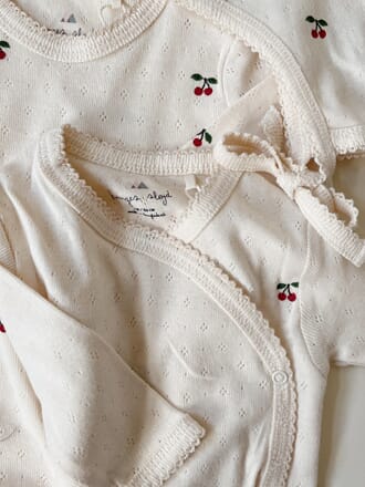 Minnie Newborn Body  cherry - Konges Sløjd