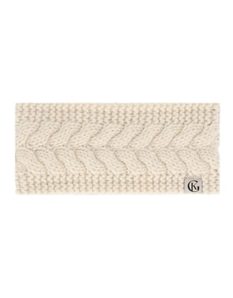Leu Ull-pannebånd beige mel - Gullkorn