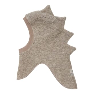 Dino Balaclava Wool camel - Huttelihut