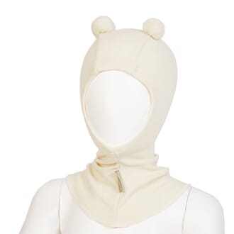 Baby hood bobbles offwhite - Kivat