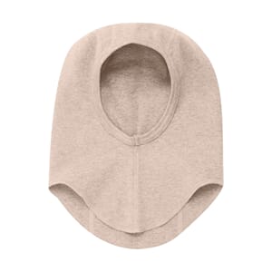 Balaclava Cotton Rib Camel Melange - Huttelihut